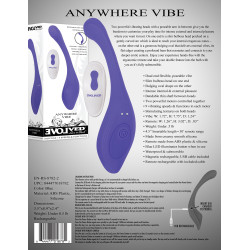 Evolved Double stimulateur Anywhere Vibe 20cm